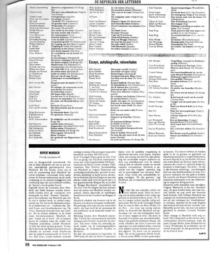 Een biografie over Rupert Murdoch 1d