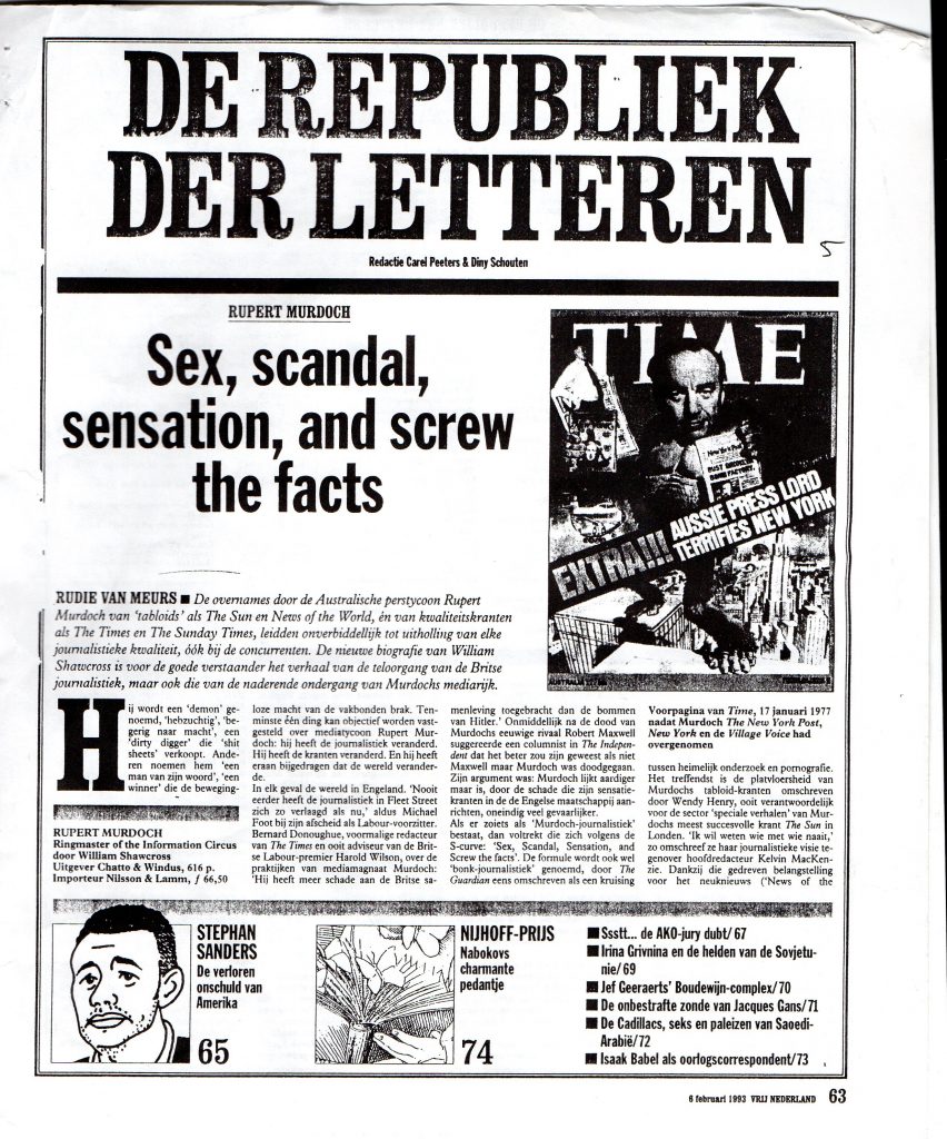 een biografie over Rupert Murdoch 1